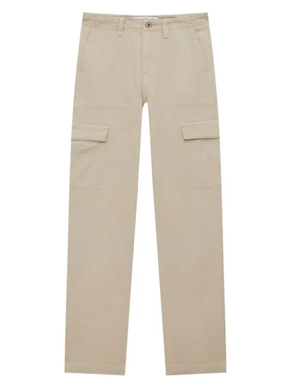 Pull&Bear Pull&Bear Kargo kavbojke  pesek