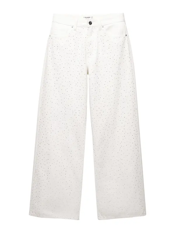 Pull&Bear Pull&Bear Kavbojke  bel denim