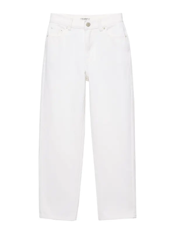 Pull&Bear Pull&Bear Kavbojke  bel denim