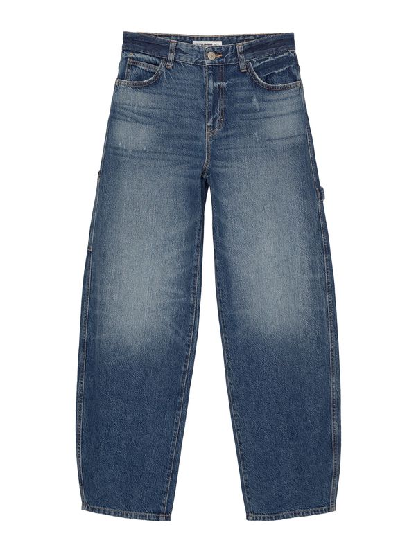 Pull&Bear Pull&Bear Kavbojke 'CARPENTER'  moder denim