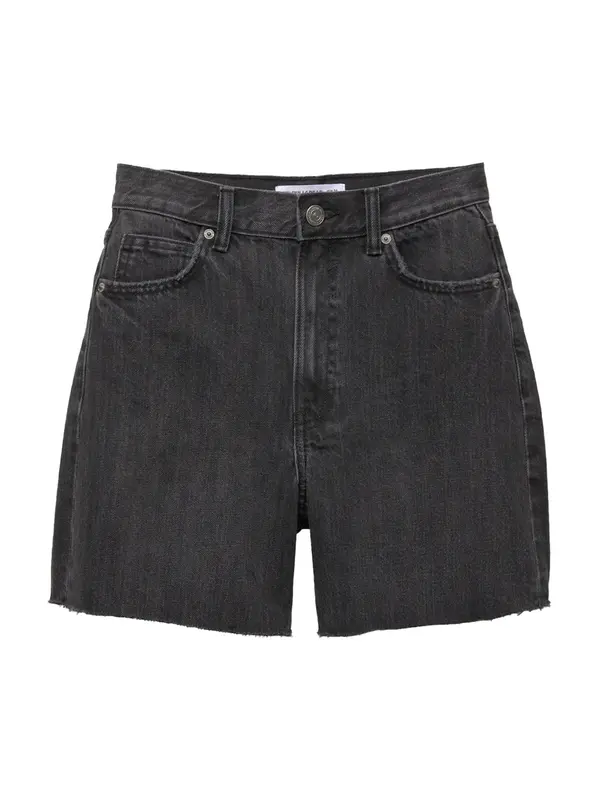 Pull&Bear Pull&Bear Kavbojke  črn denim