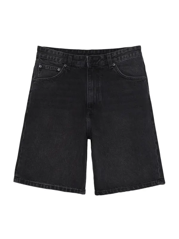 Pull&Bear Pull&Bear Kavbojke  črn denim