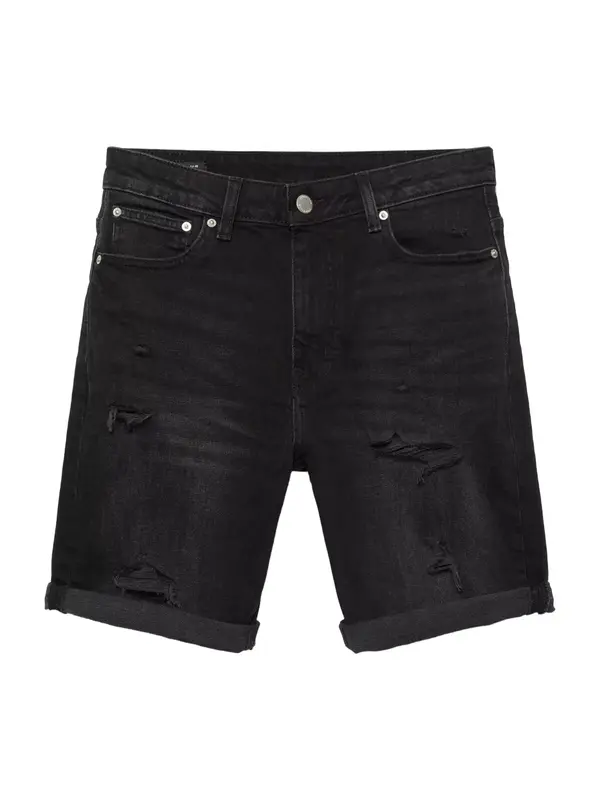 Pull&Bear Pull&Bear Kavbojke  črn denim