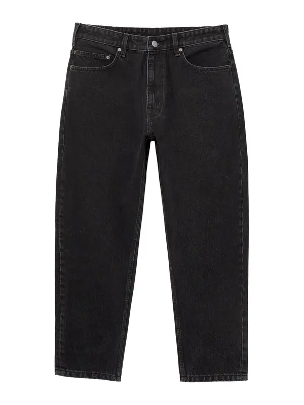 Pull&Bear Pull&Bear Kavbojke  črn denim