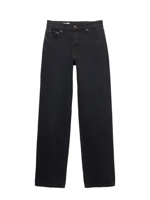 Pull&Bear Pull&Bear Kavbojke  črn denim