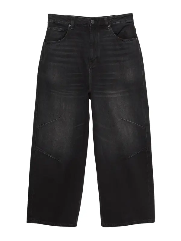Pull&Bear Pull&Bear Kavbojke  črn denim