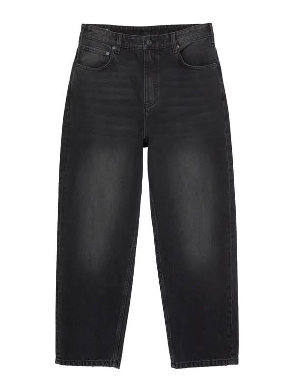 Pull&Bear Pull&Bear Kavbojke  črn denim