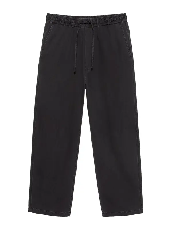 Pull&Bear Pull&Bear Kavbojke  črn denim