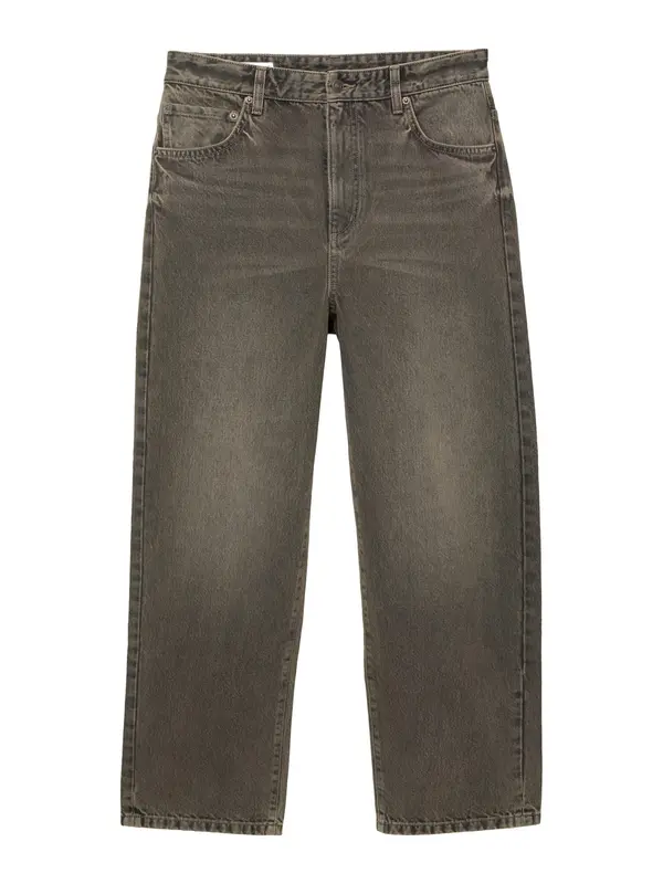 Pull&Bear Pull&Bear Kavbojke  črn denim