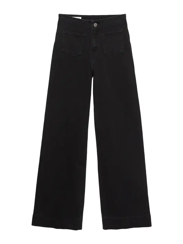 Pull&Bear Pull&Bear Kavbojke  črna
