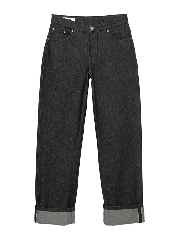 Pull&Bear Pull&Bear Kavbojke  črna