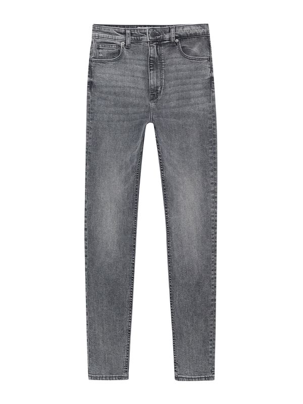 Pull&Bear Pull&Bear Kavbojke  siv denim