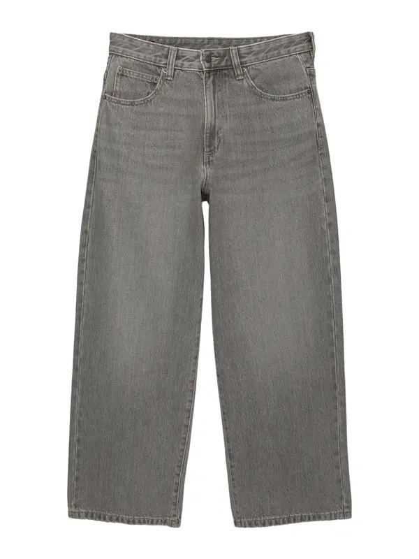Pull&Bear Pull&Bear Kavbojke  siv denim