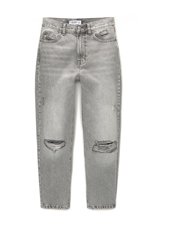 Pull&Bear Pull&Bear Kavbojke  siv denim