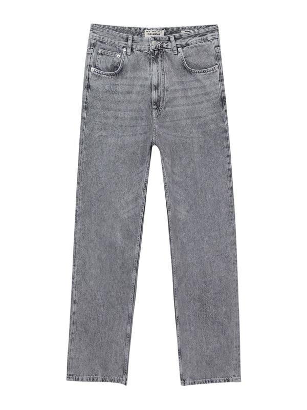 Pull&Bear Pull&Bear Kavbojke  siv denim