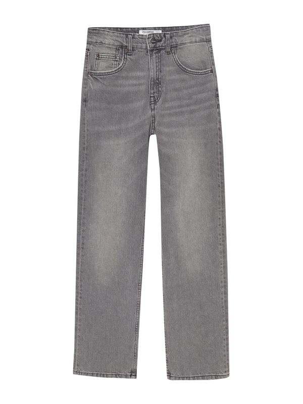 Pull&Bear Pull&Bear Kavbojke  siv denim