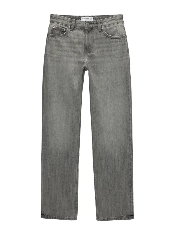 Pull&Bear Pull&Bear Kavbojke  siv denim