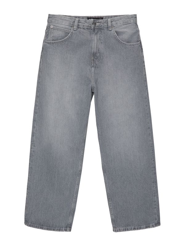 Pull&Bear Pull&Bear Kavbojke  siv denim