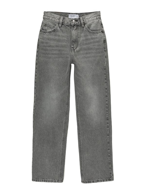 Pull&Bear Pull&Bear Kavbojke  siv denim