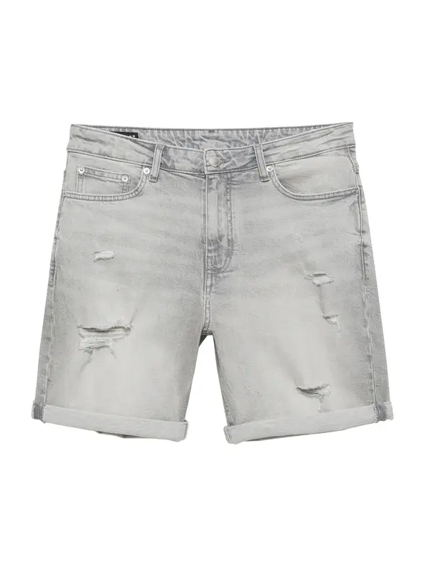 Pull&Bear Pull&Bear Kavbojke  siv denim
