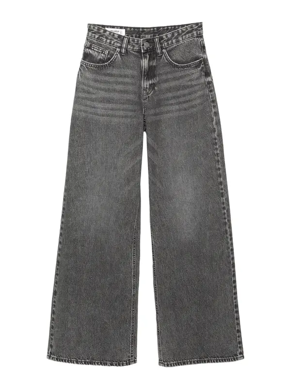 Pull&Bear Pull&Bear Kavbojke  siv denim