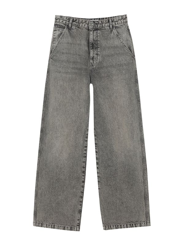 Pull&Bear Pull&Bear Kavbojke  siv denim