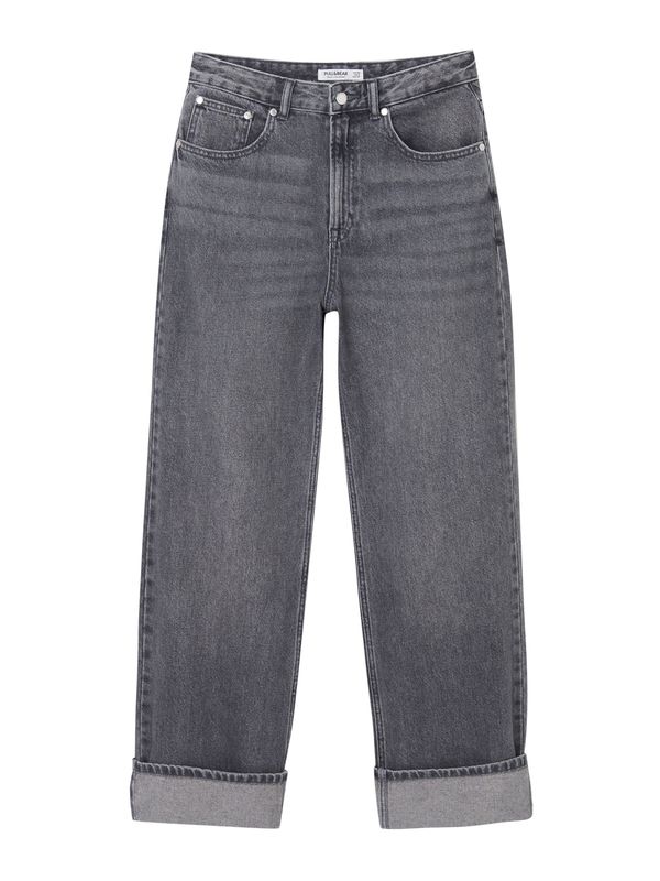 Pull&Bear Pull&Bear Kavbojke  siv denim