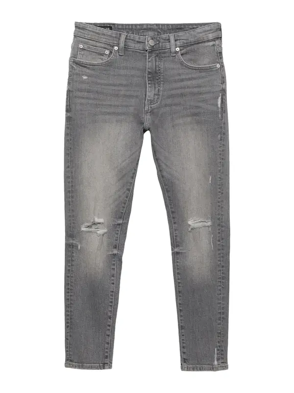 Pull&Bear Pull&Bear Kavbojke  siv denim