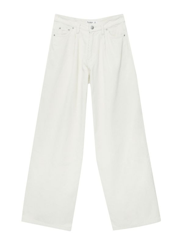 Pull&Bear Pull&Bear Kavbojke  slonovina