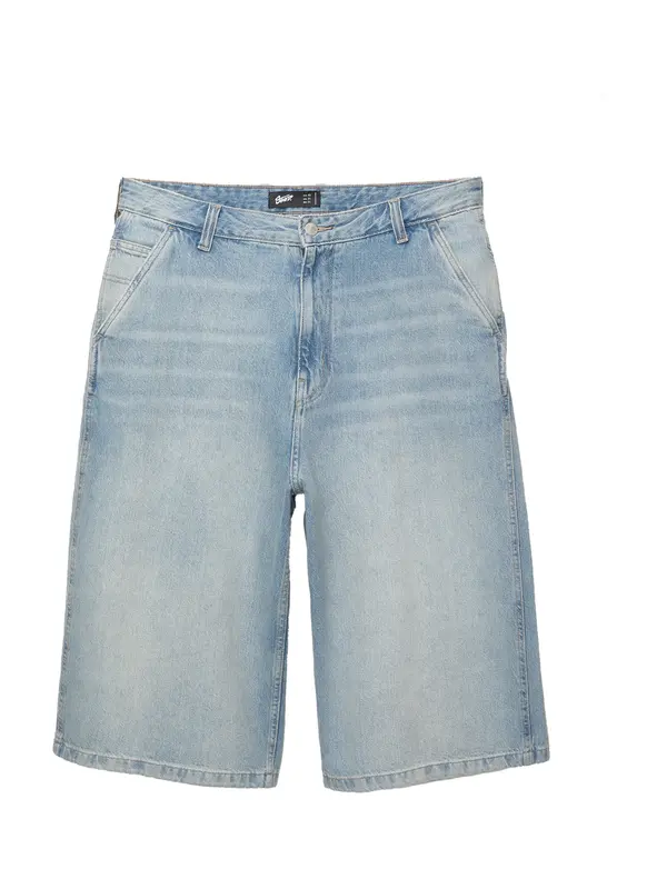 Pull&Bear Pull&Bear Kavbojke  svetlo modra / pastelno oranžna