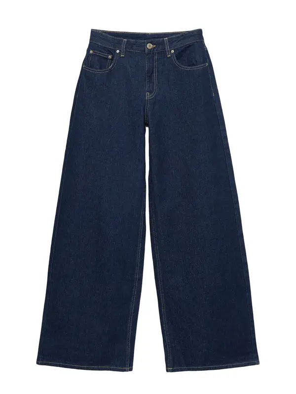 Pull&Bear Pull&Bear Kavbojke  temno modra