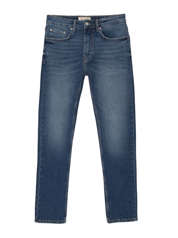 Pull&Bear Pull&Bear Kavbojke  temno modra