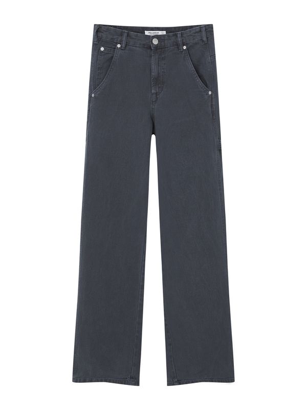 Pull&Bear Pull&Bear Kavbojke  temno modra