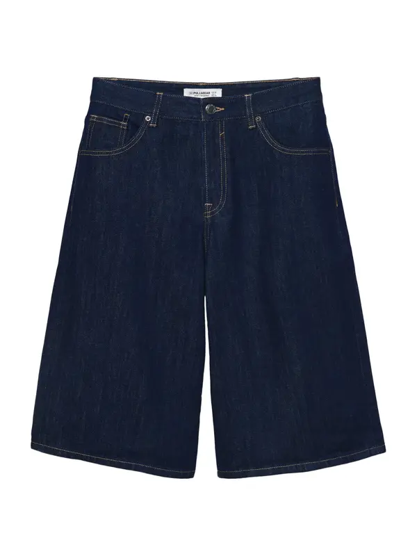 Pull&Bear Pull&Bear Kavbojke  temno modra