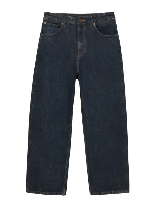 Pull&Bear Pull&Bear Kavbojke  temno modra
