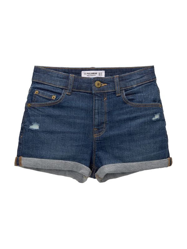 Pull&Bear Pull&Bear Kavbojke  temno modra