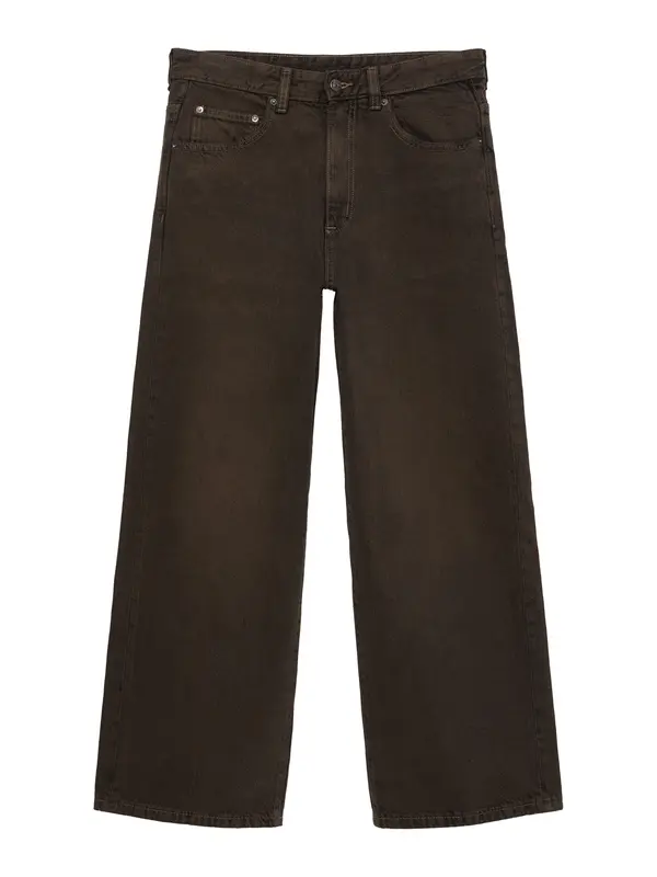 Pull&Bear Pull&Bear Kavbojke  temno rjava