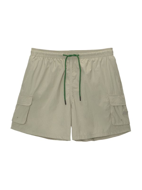 Pull&Bear Pull&Bear Kratke kopalne hlače  pastelno zelena