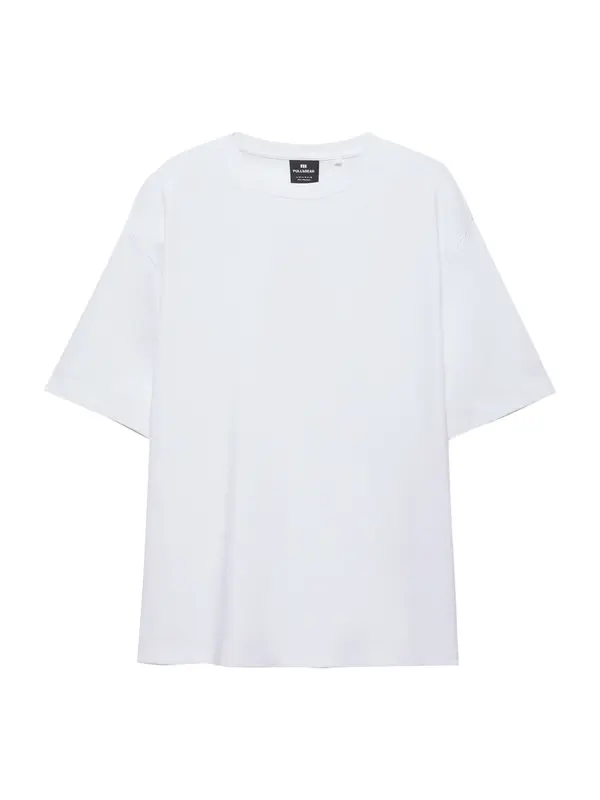 Pull&Bear Pull&Bear Majica  bela