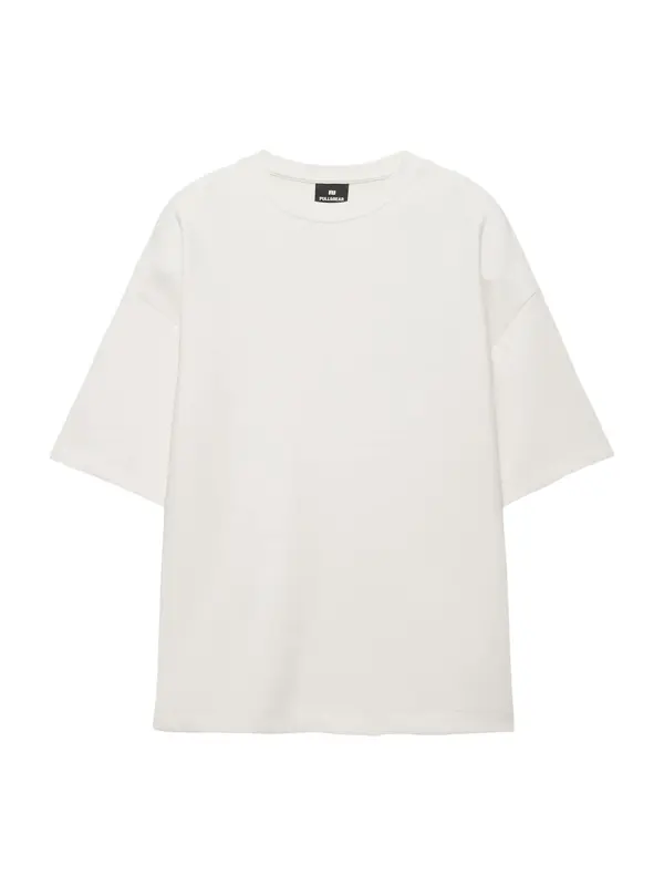 Pull&Bear Pull&Bear Majica  bela
