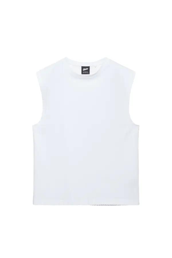 Pull&Bear Pull&Bear Majica  bela