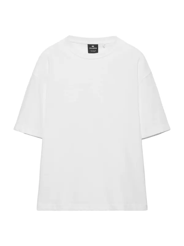 Pull&Bear Pull&Bear Majica  bela