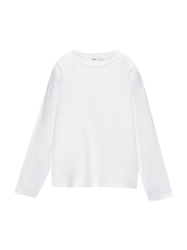 Pull&Bear Pull&Bear Majica  bela