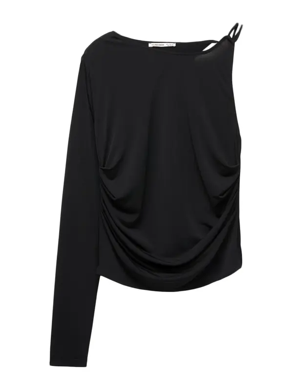 Pull&Bear Pull&Bear Majica  črna