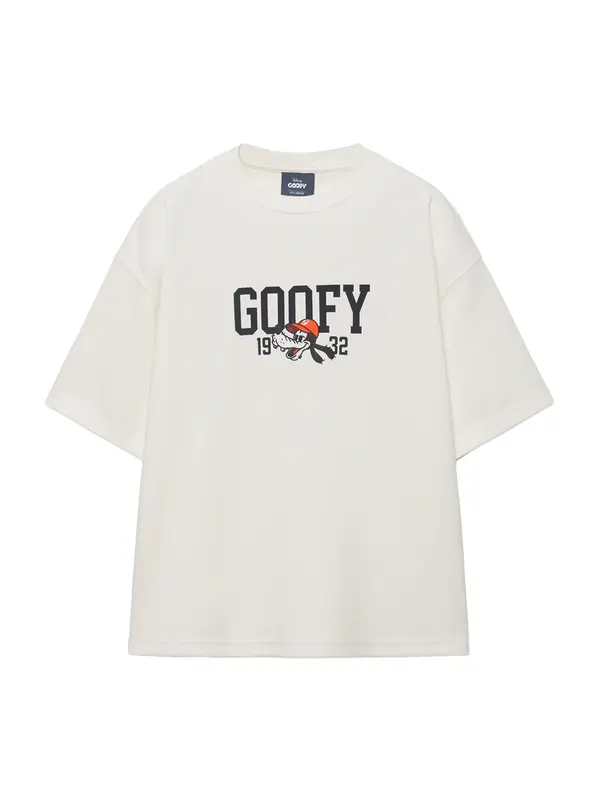 Pull&Bear Pull&Bear Majica 'GOOFY'  mornarska / rdeča / bela