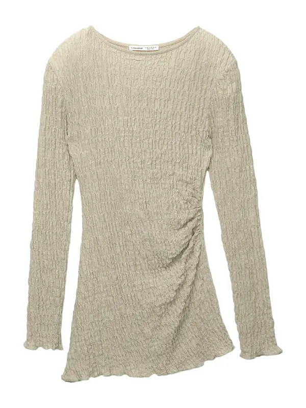 Pull&Bear Pull&Bear Majica  kaki