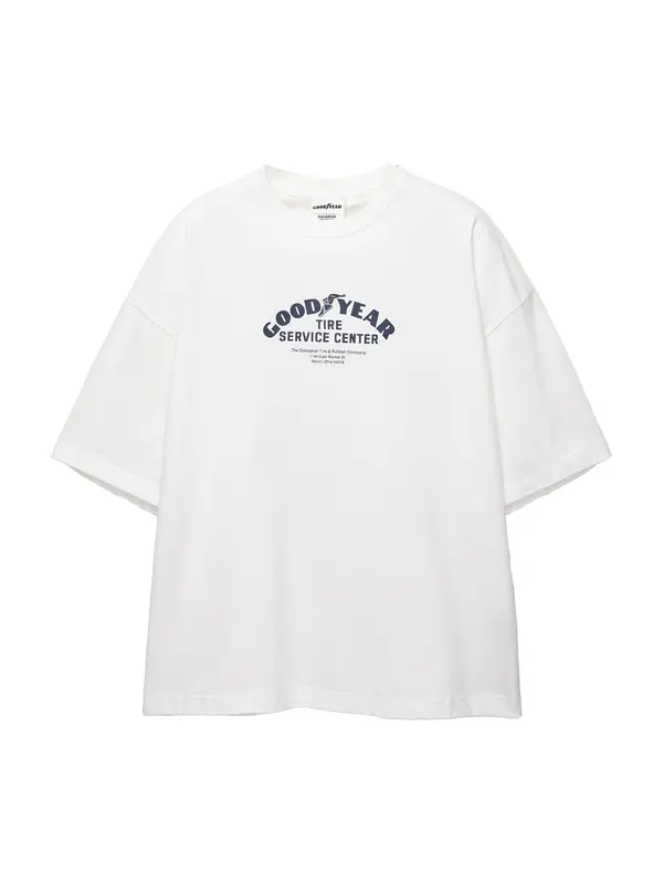 Pull&Bear Pull&Bear Majica  marine / bela