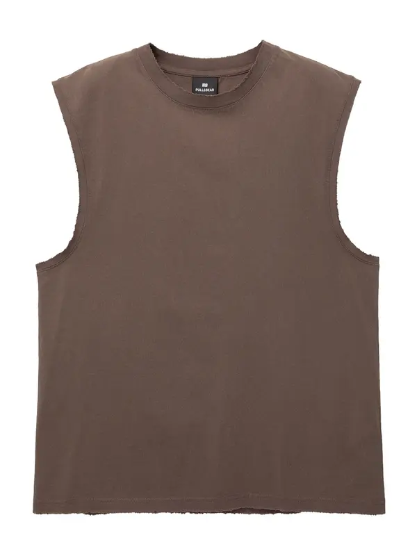 Pull&Bear Pull&Bear Majica  rjava