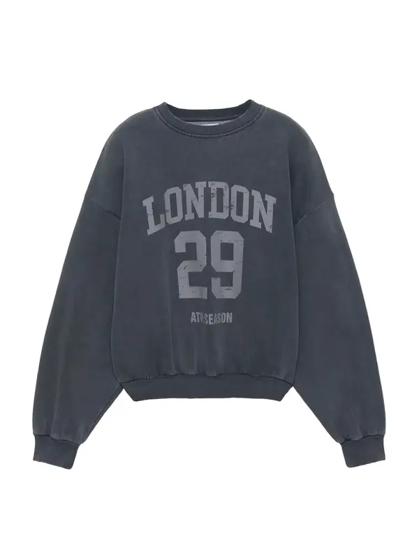 Pull&Bear Pull&Bear Majica  siva / črna