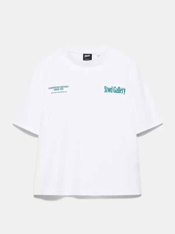 Pull&Bear Pull&Bear Majica 'STWD'  bela